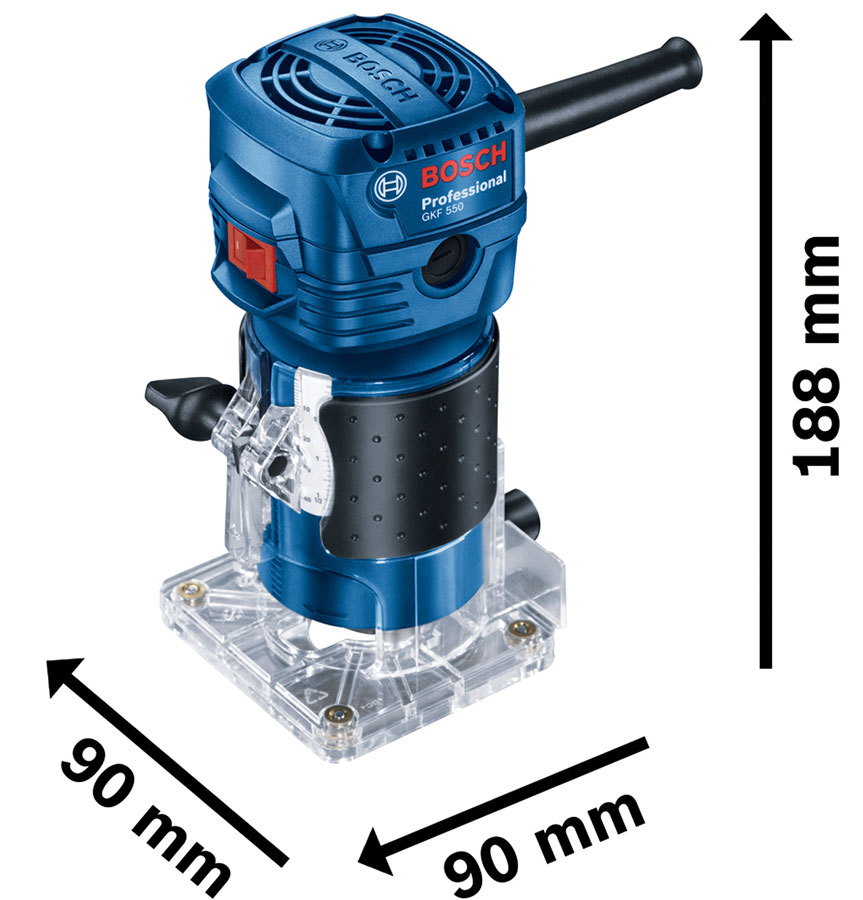 Masina de frezat muchii GKF 550, 06016A0020 (imagine pentru) Masina de frezat muchii GKF 550, 06016A0020