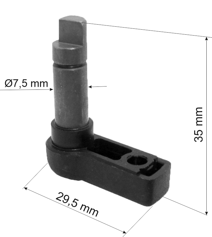 Comutator rotativ GST, 2602026116 (imagine pentru) Comutator rotativ GST, 2602026116