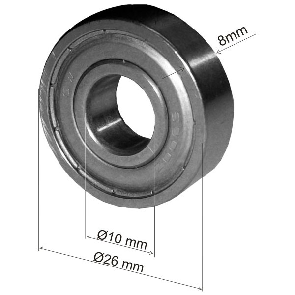 Rulment 6000ZZ, 210067-2 (imagine pentru) Rulment 6000ZZ, 210067-2