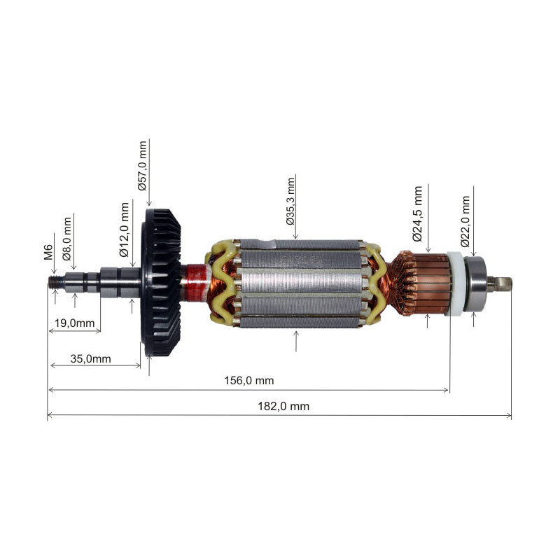 Rotor, 515249-4 (imagine pentru) Rotor, 515249-4