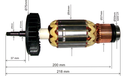 Rotor 516963-5, 517828-4 (imagine pentru) Rotor 516963-5, 517828-4