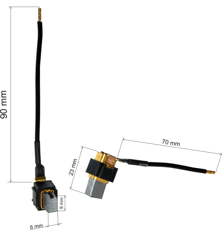 PERII COLECTOARE 2610Z00134 -set- (imagine pentru) PERII COLECTOARE 2610Z00134 -set-